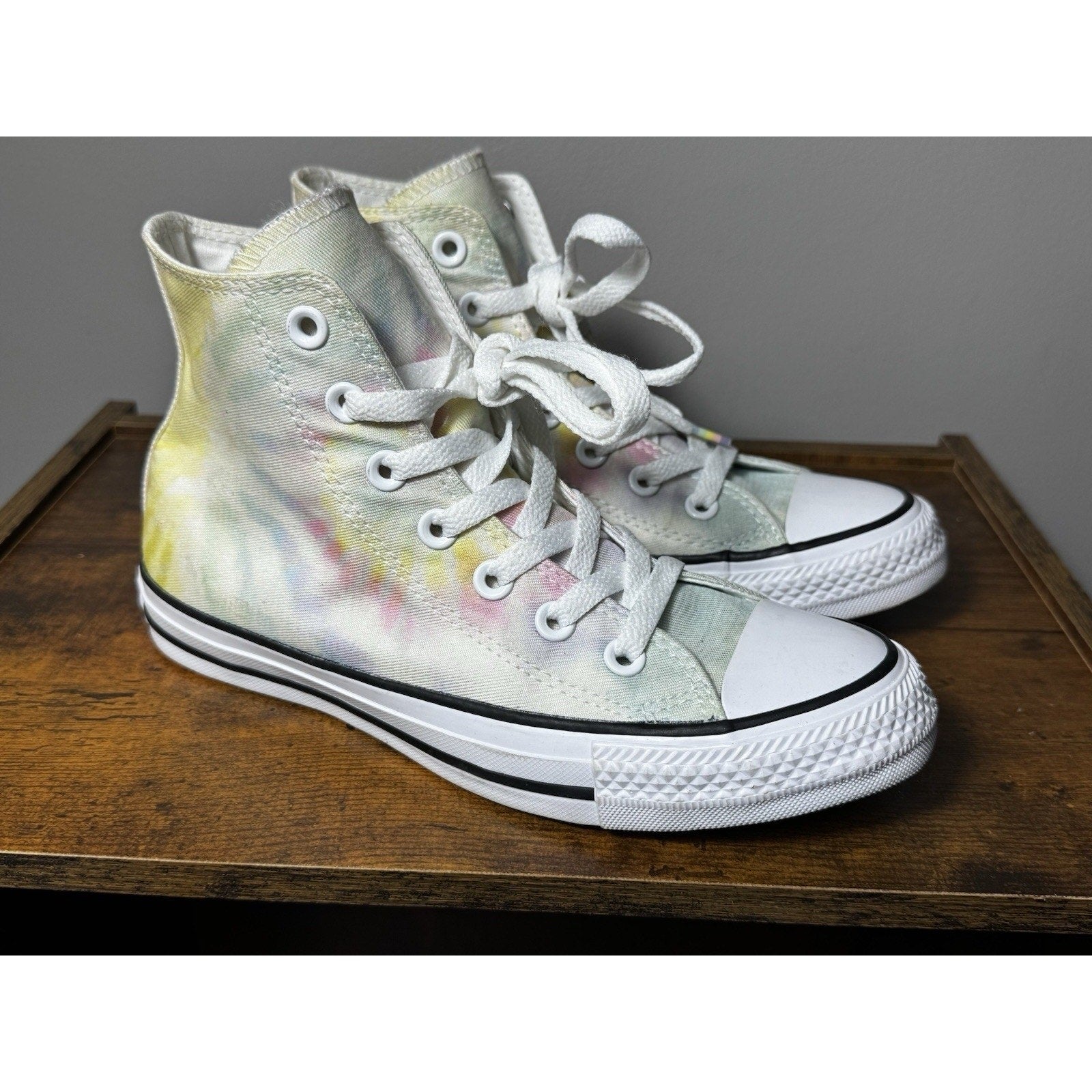 Converse Men's Hi-Top Chuck Taylor All Star Casual Shoes 162150C Tie-Dye 4M 6W