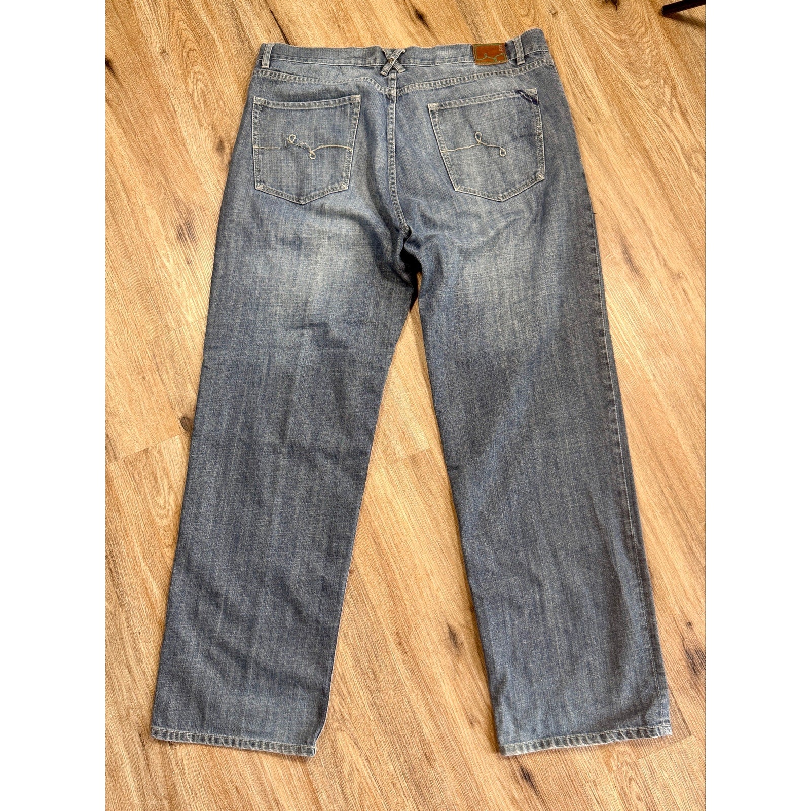 LRG Lifted Research Group Grass Roots 47 Fit Jeans Men’s 40x32 Y2K Baggy Denim