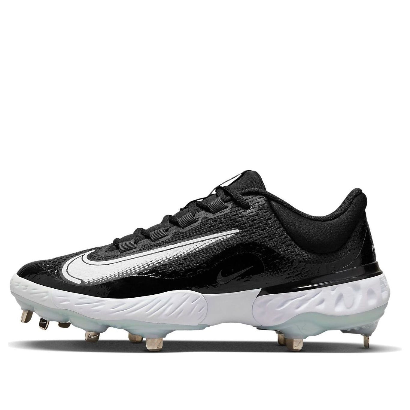 Nike Alpha Huarache 4 Keystone Baseball Cleats Black White DJ6521-001 Men 7 W8.5