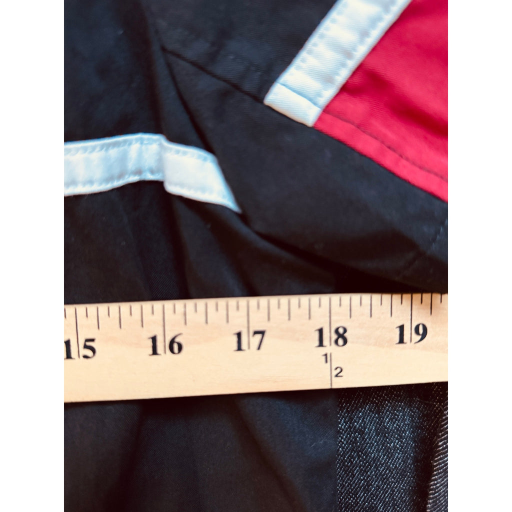 Indian Motorcycle Women’s Medium Button Up Garage Shop Shirt Black Red Biker