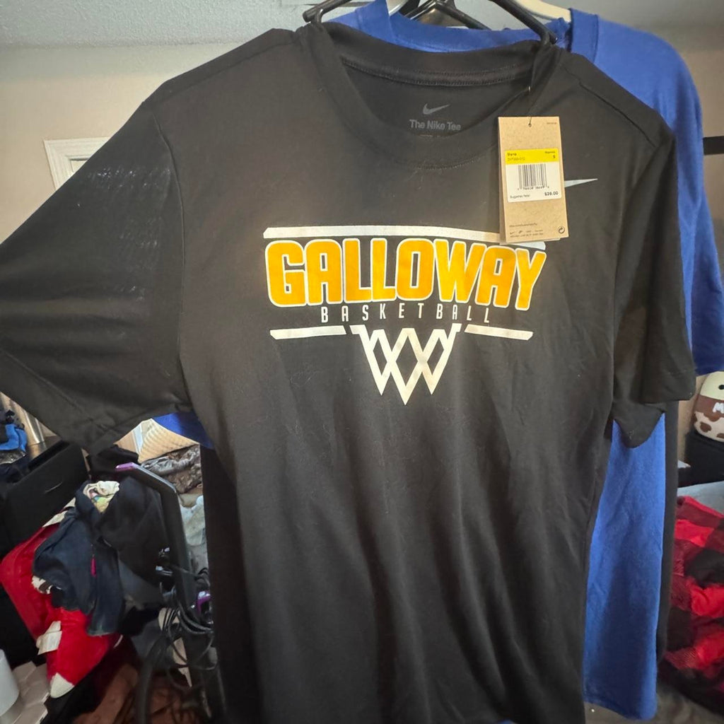 Nike galloway basketball black t shirt