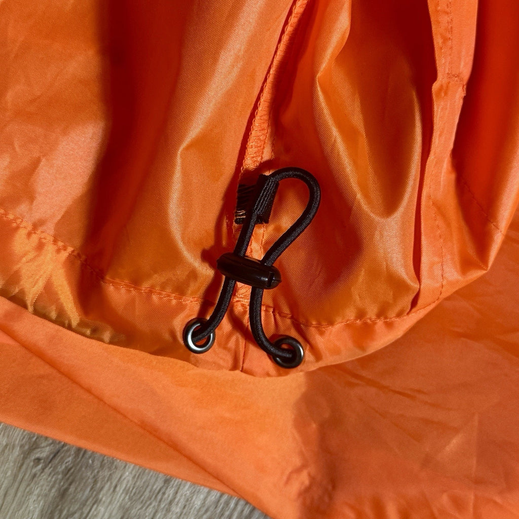 Rare Post Malone Big Ass World Tour 2025 PRG Crew Windbreaker Jacket L Orange