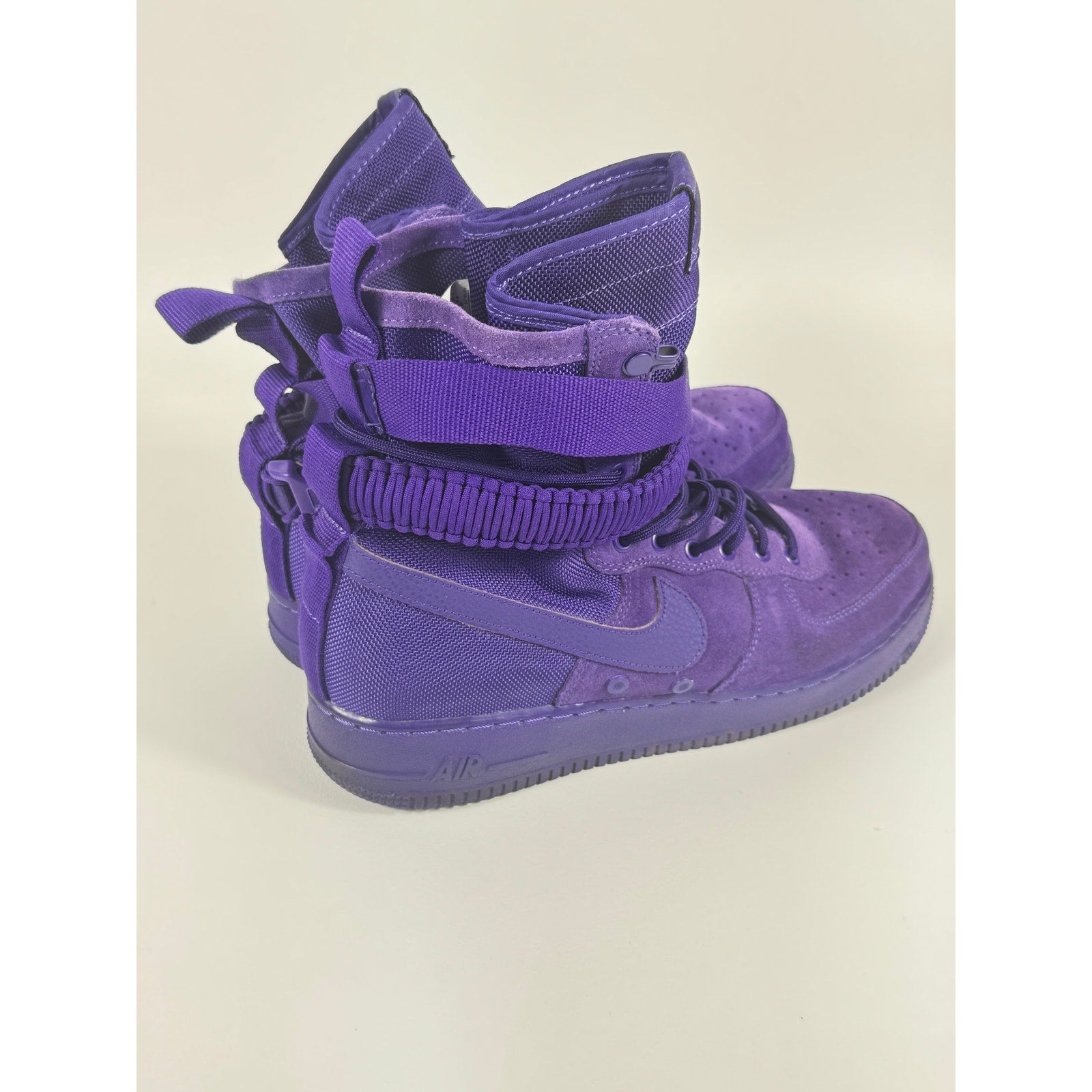 Nike SF Air Force 1 AF1 High Purple Dynasty Suede 864024-500 Mens Sz 11 2017