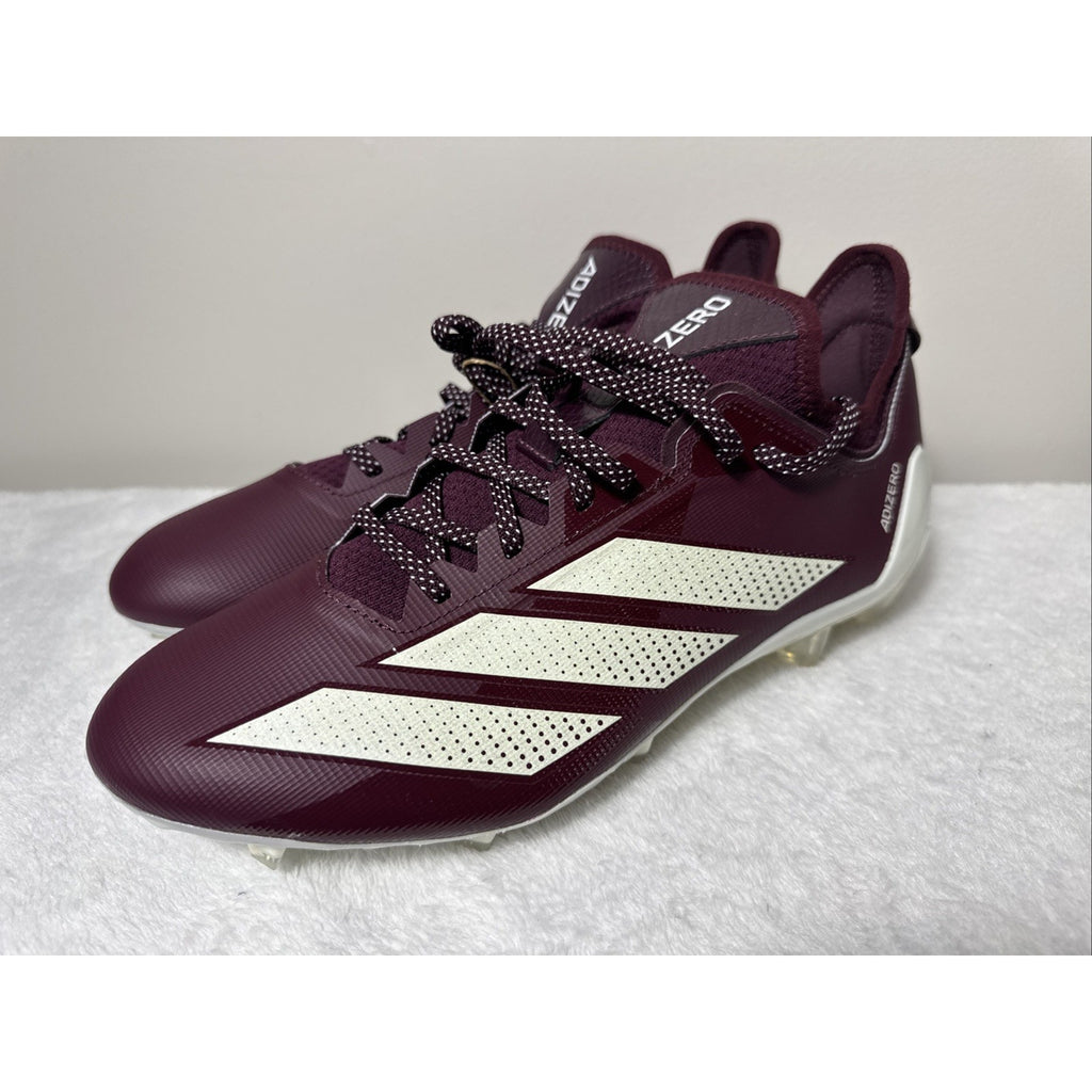 Adidas Adizero Electric.1 Football Cleats Men’s Sz 11.5 Maroon White NFL New