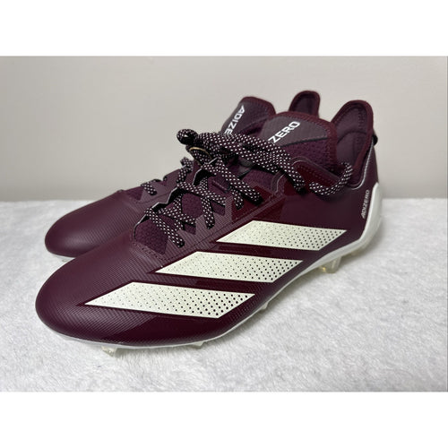 Adidas Adizero Electric.1 Football Cleats Men’s Sz 11.5 Maroon White NFL New