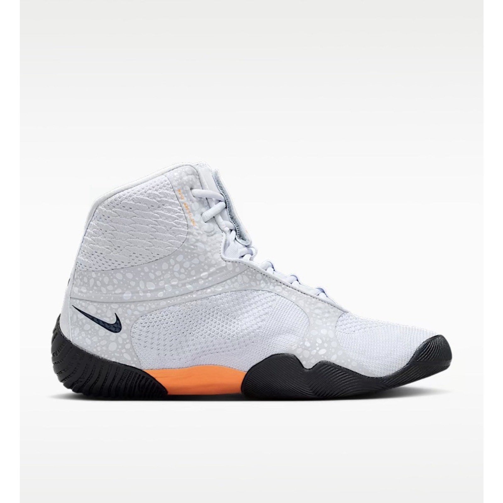 Nike Tawa SE Electric Pack Men's 10.5 Grey Orange Wrestling Shoes DJ4474-900 NEW