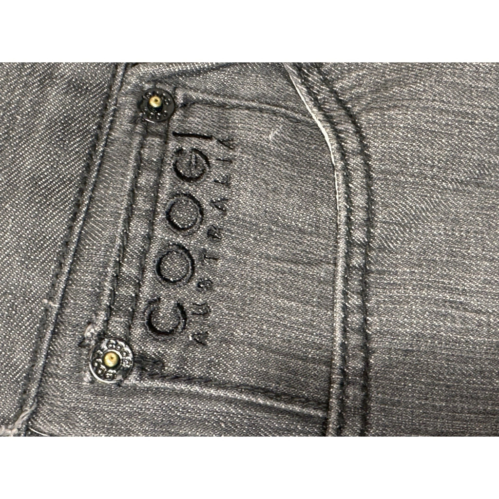 Y2K COOGI Australia Men’s Sz 42 x 35 Denim Jeans w/ Embroidered Logos Big Baggy