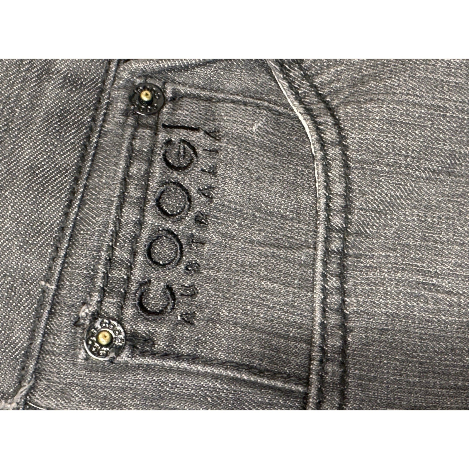 Y2K COOGI Australia Men’s Sz 42 x 35 Denim Jeans w/ Embroidered Logos Big Baggy
