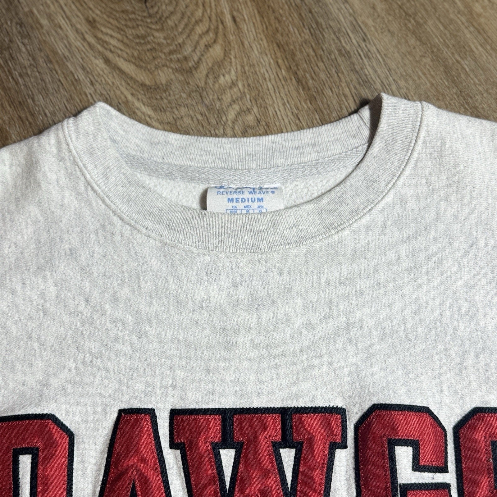 Champion Reverse Weave Crewneck Sweatshirt Georgia Bulldogs DAWGS Football Sz M