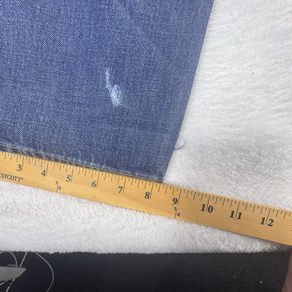 Vintage Polo Ralph Lauren Classic 67 Jeans Mens 32 x 32 Bootcut Split Hem Y2K