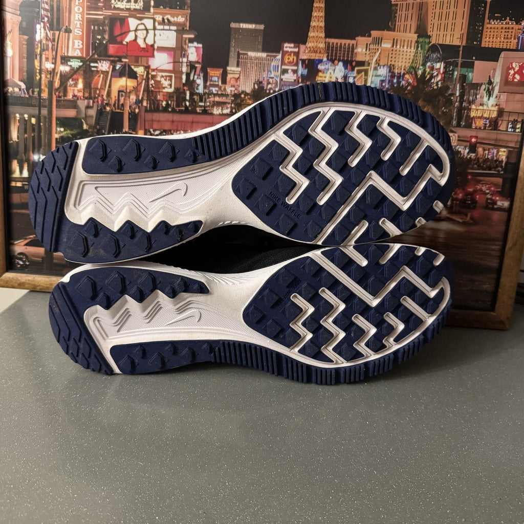Nike Zoom Winflo 3 Mens Size 15 Blue Black Athletic Running Shoes Sneakers