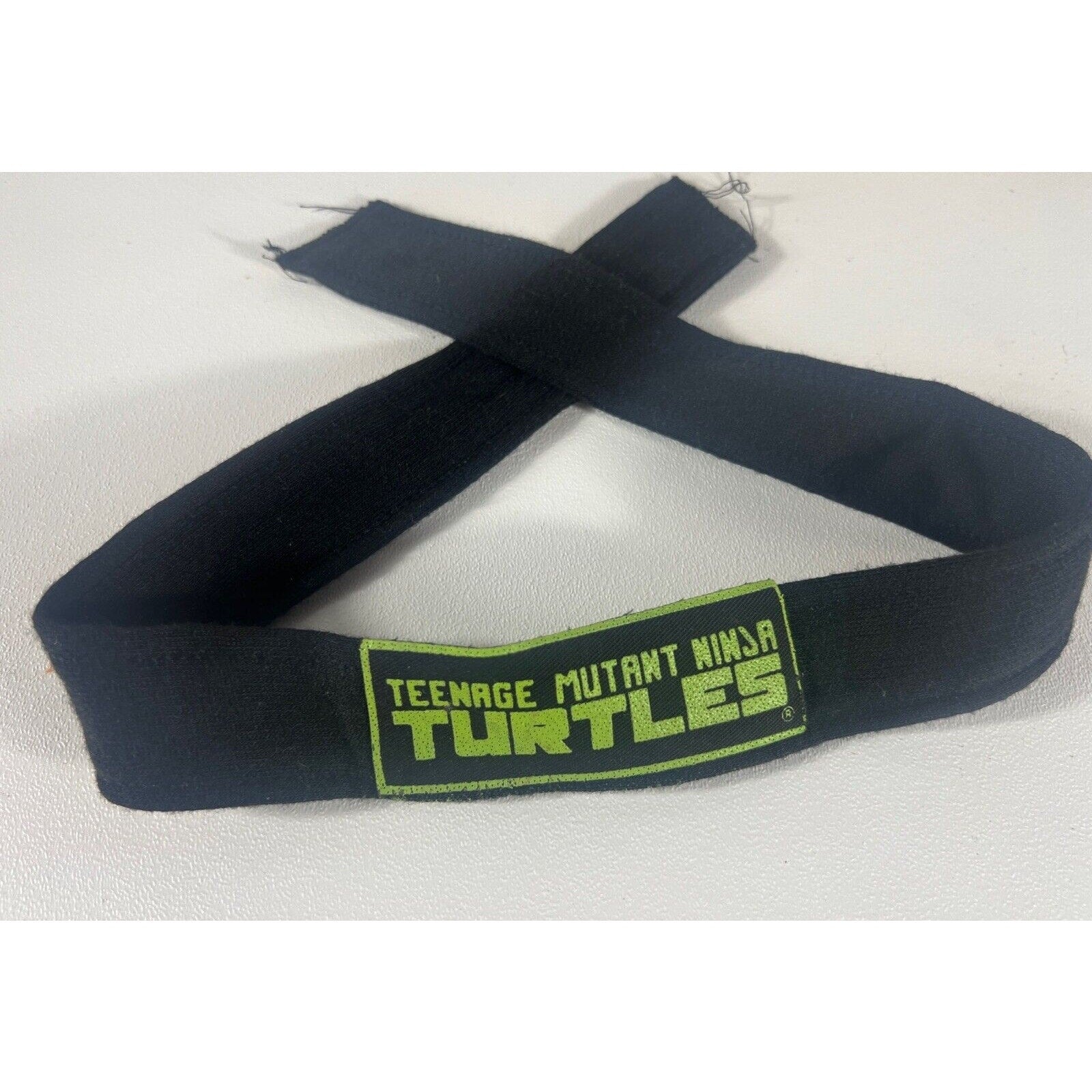 Vintage 1990 Teenage Mutant Ninja Turtles Headband TMNT Black RARE