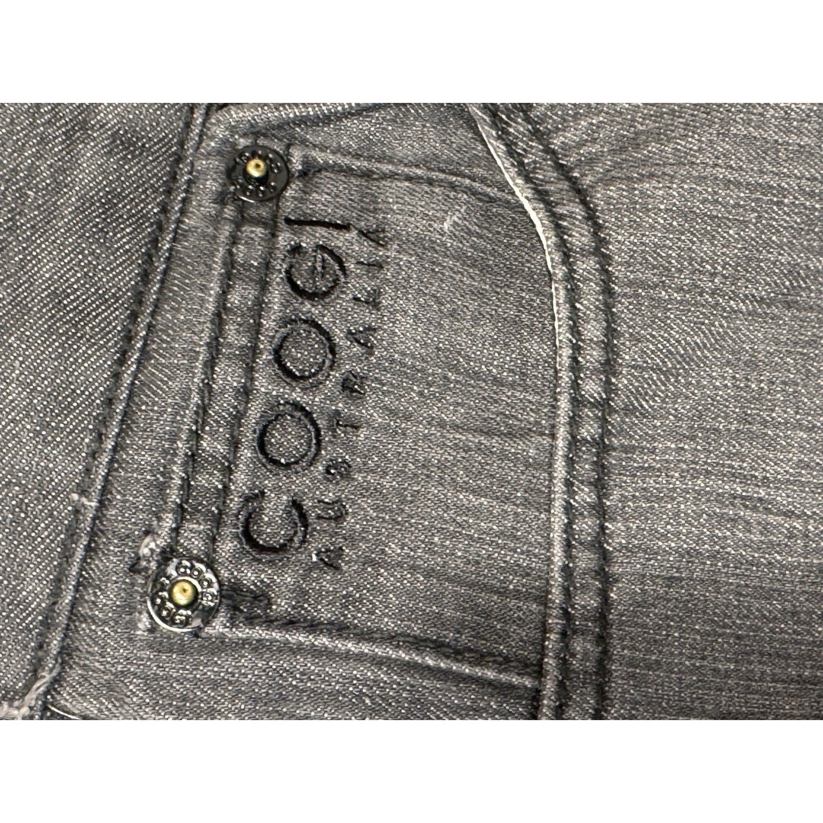 Y2K COOGI Australia Men’s Sz 42 x 35 Denim Jeans w/ Embroidered Logos Big Baggy