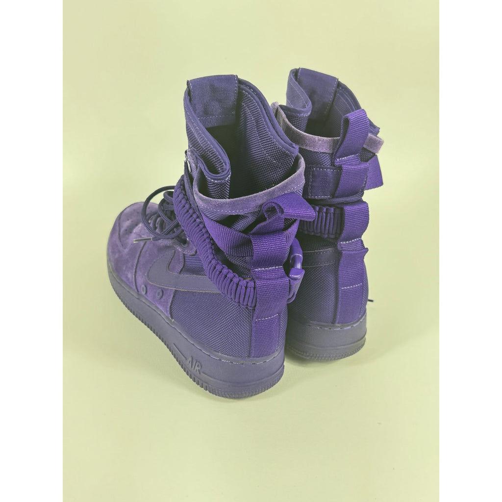 Nike SF Air Force 1 AF1 High Purple Dynasty Suede 864024-500 Mens Sz 11 2017