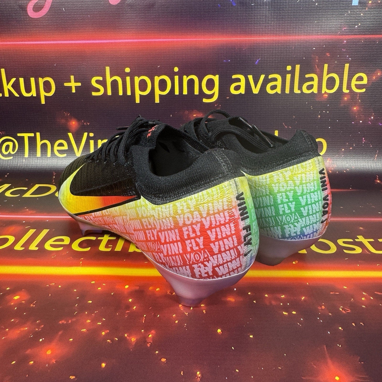 Nike Zoom Mercurial Vapor 16 Elite FG VJR Soccer Cleats IB2356-001 Men 6.5 NEW