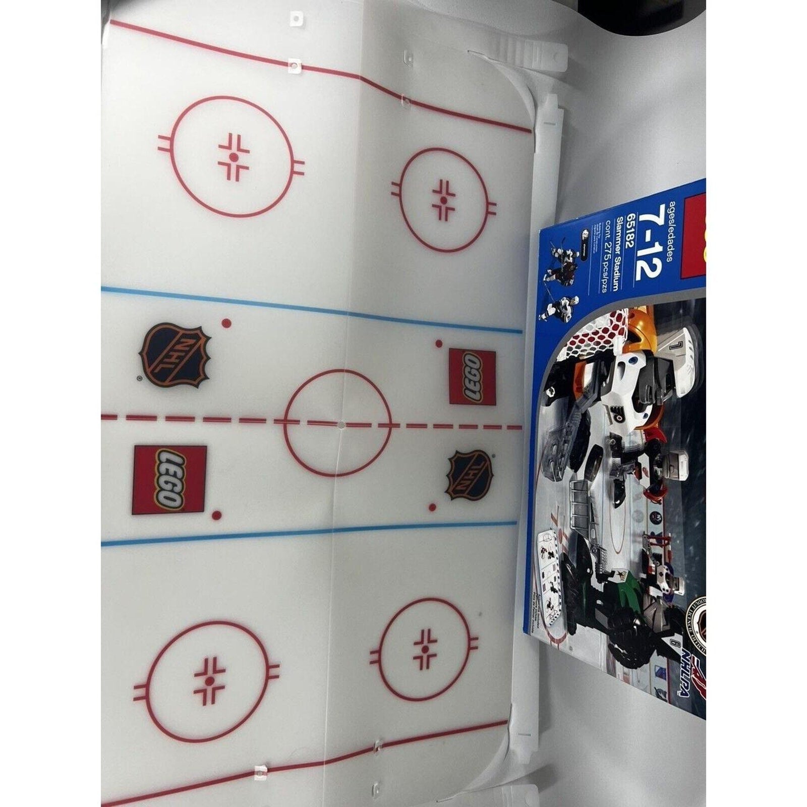 LEGO Sports Hockey Slammer Stadium 65182 Box & Stadium Only Vintage Set