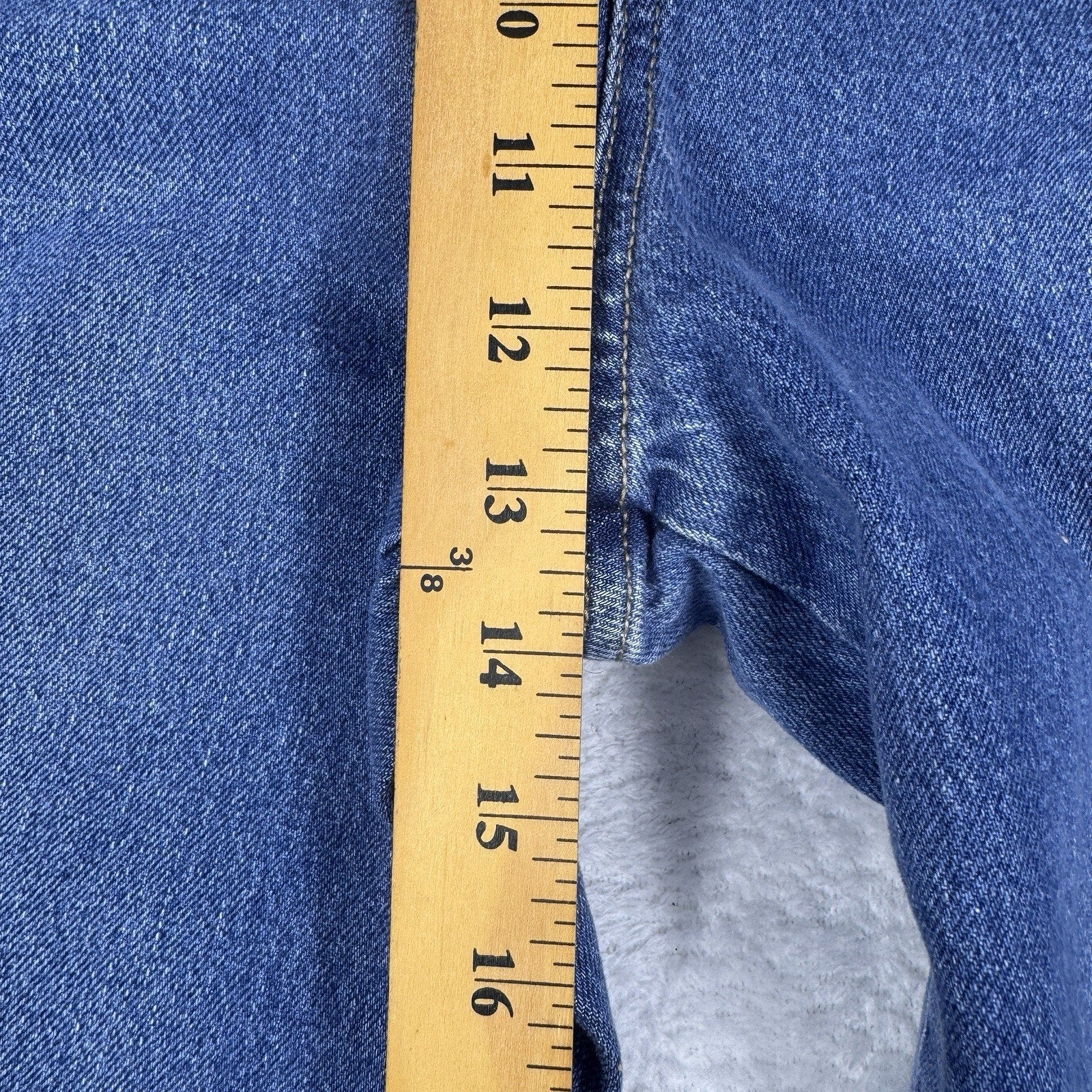 Old Navy Sky-Hi Wide Leg Braided Jeans Womens 18 Extra High Rise NWT Denim