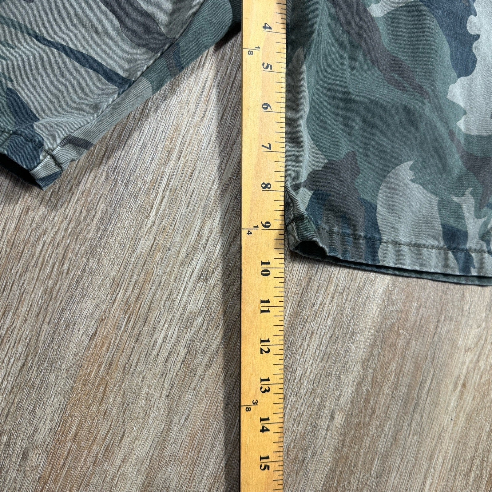 Wrangler Cargo Pants Mens 46 Camo Camouflage Military Utility Workwear Cotton