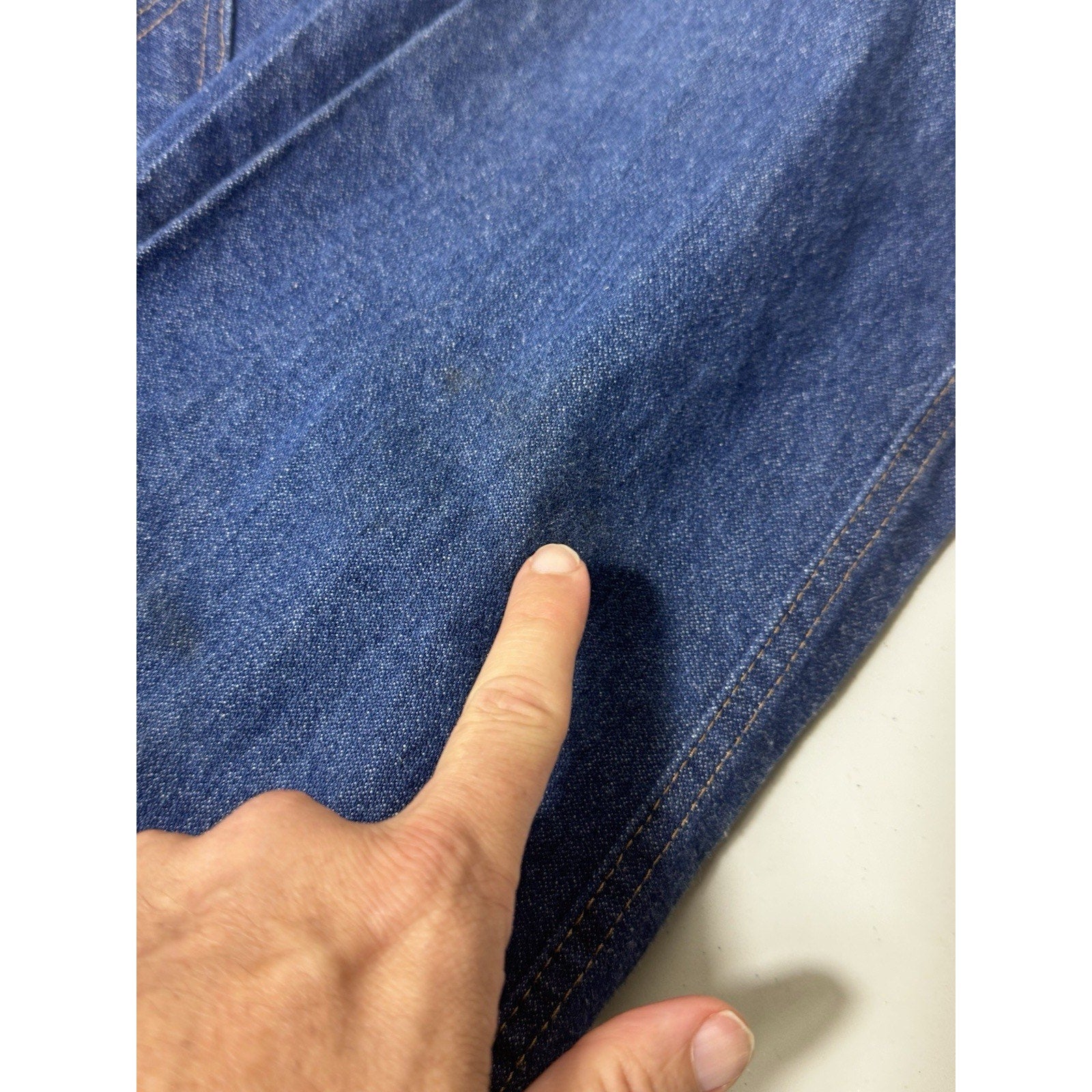 Wrangler 936NAV Cowboy Cut Slim Fit Jeans 34x32 Blue Western Denim