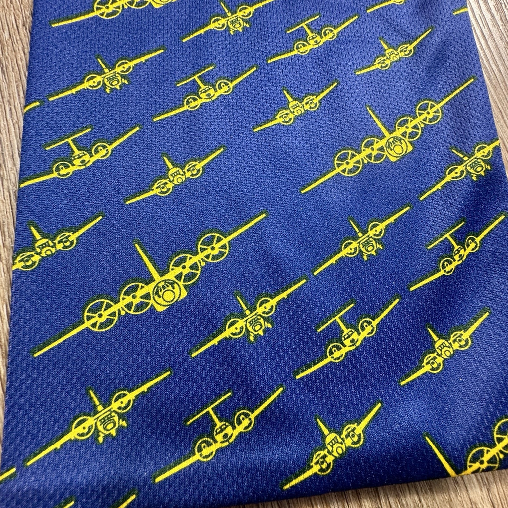 Vtg 1990s Uruguay Air Force Escuadrón Aéreo Nº3 Transport Crew Scarf USA