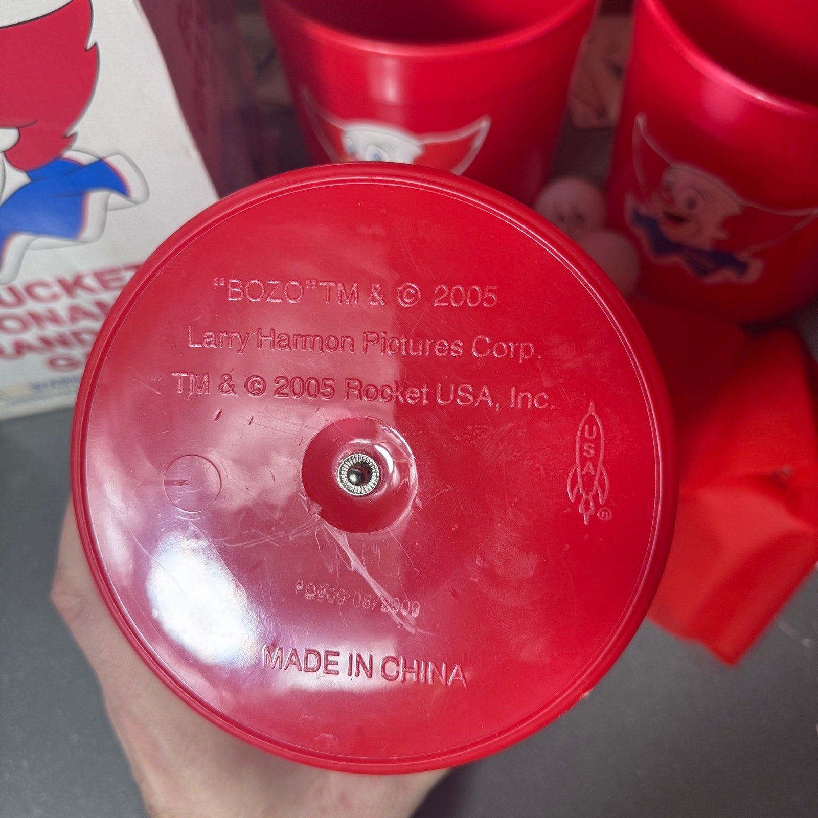 Bozo The Clown Bucket Bonanza Grand Prize Game Complete 2005 Rocket USA