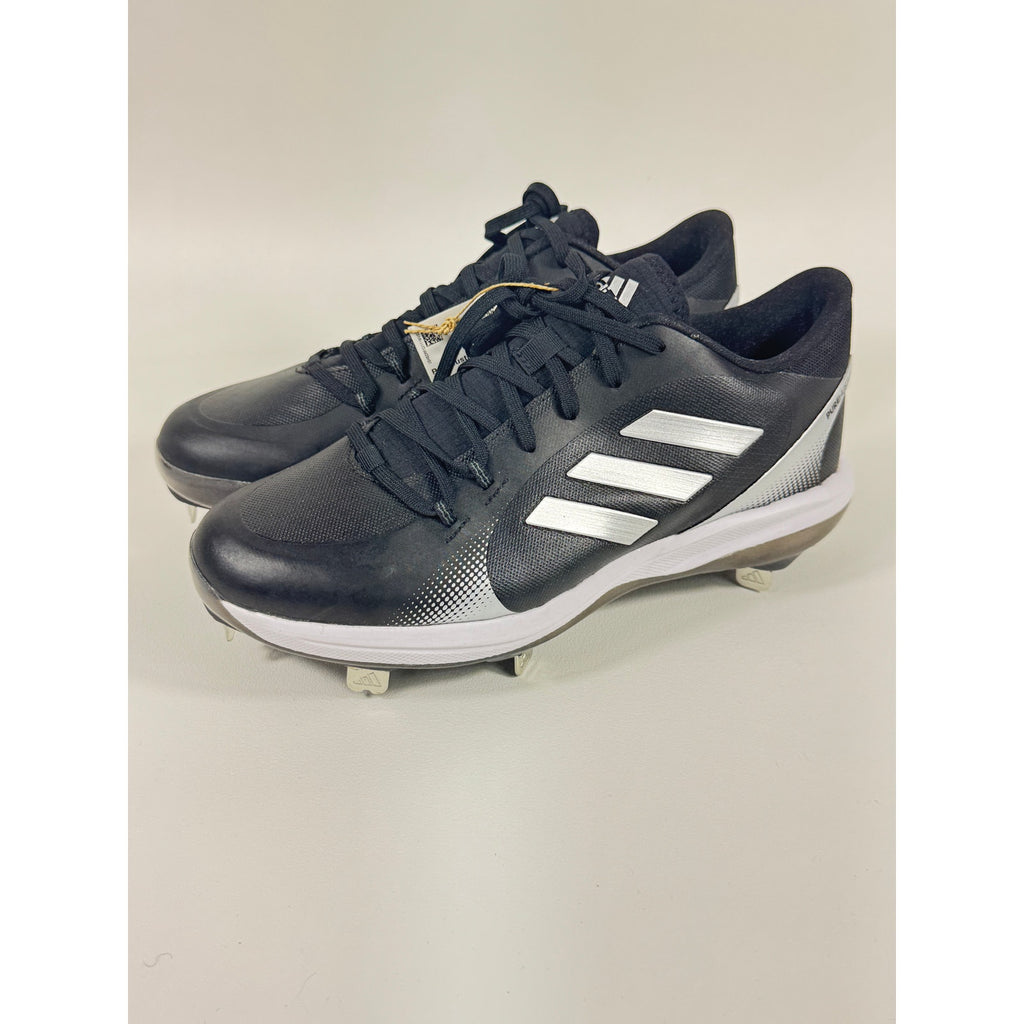 Adidas PureHustle 2 Softball Cleats Black Silver Women’s 10 H00984 NWT