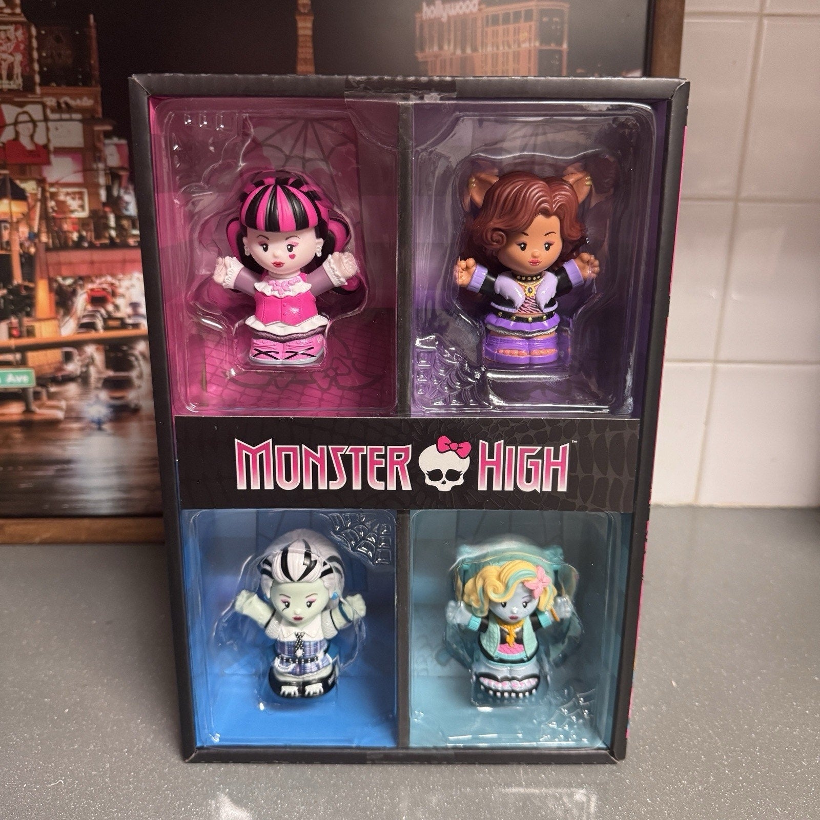 Little People Collector Monster High 15th Anniversary Set Mattel Creations JFC78
