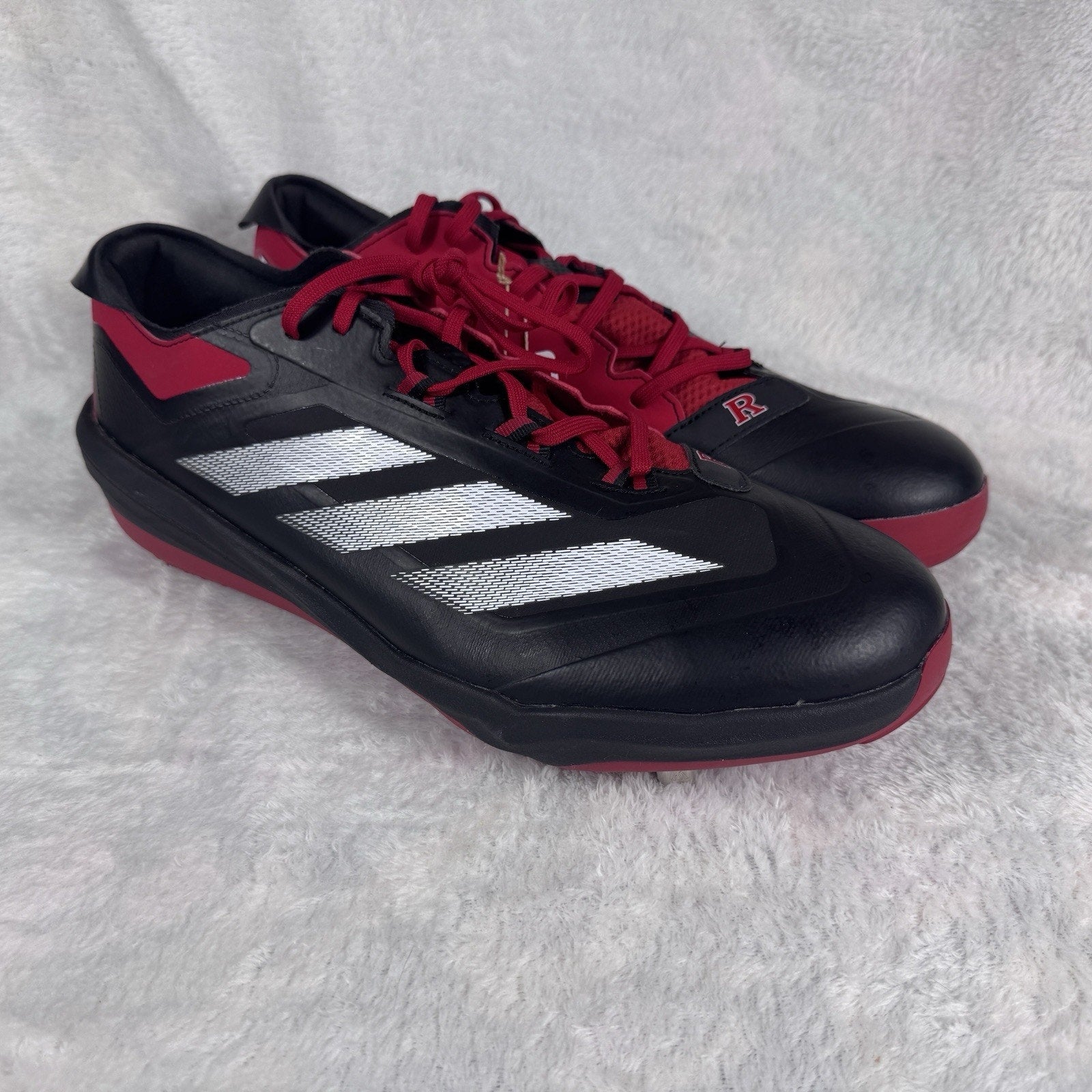 Adidas Adizero Impact NCAA Rutgers PE Baseball Cleats JR3048 Men’s 14