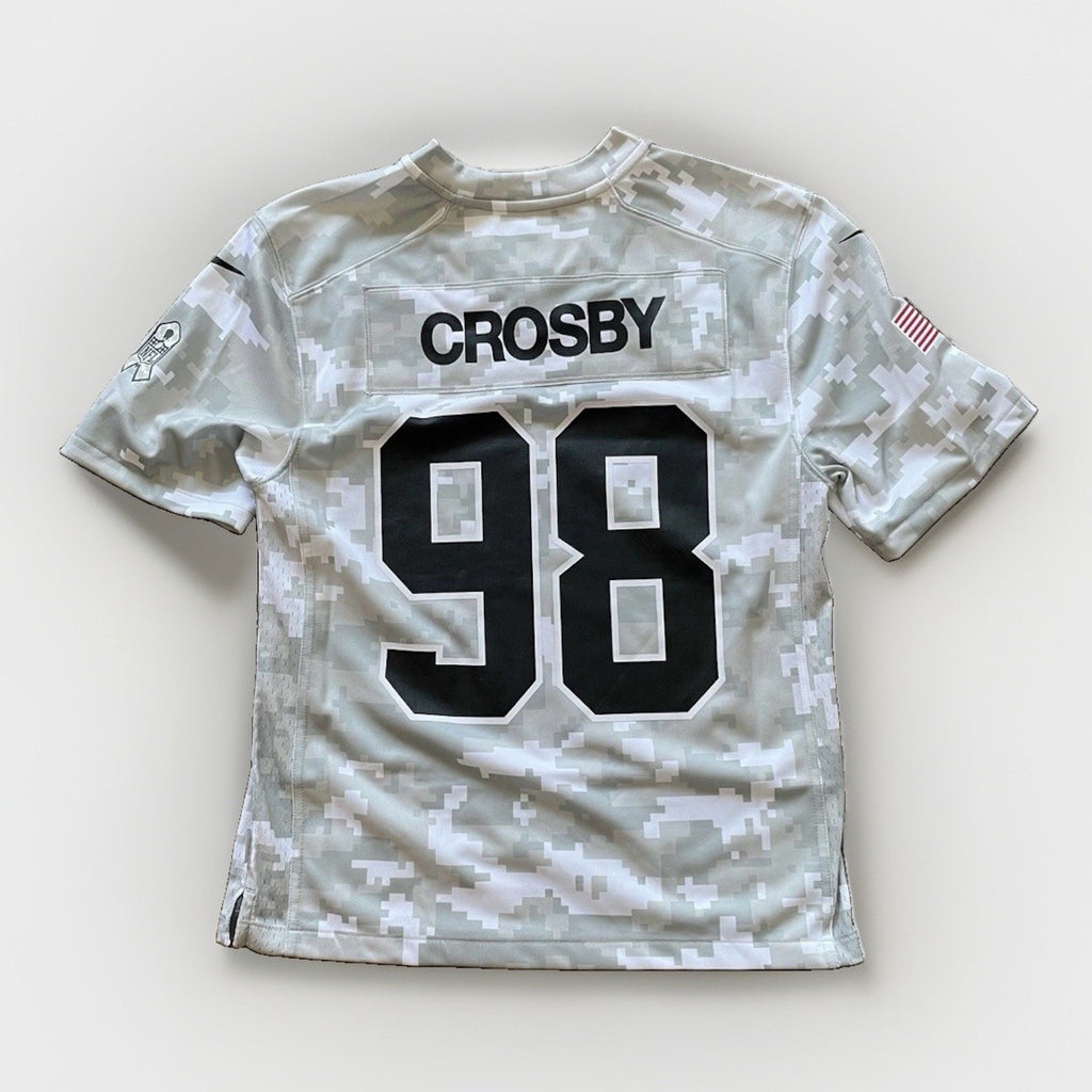 Nike Maxx Crosby Raiders Military Salute to Service NFL Limited Jersey Men S NWT
