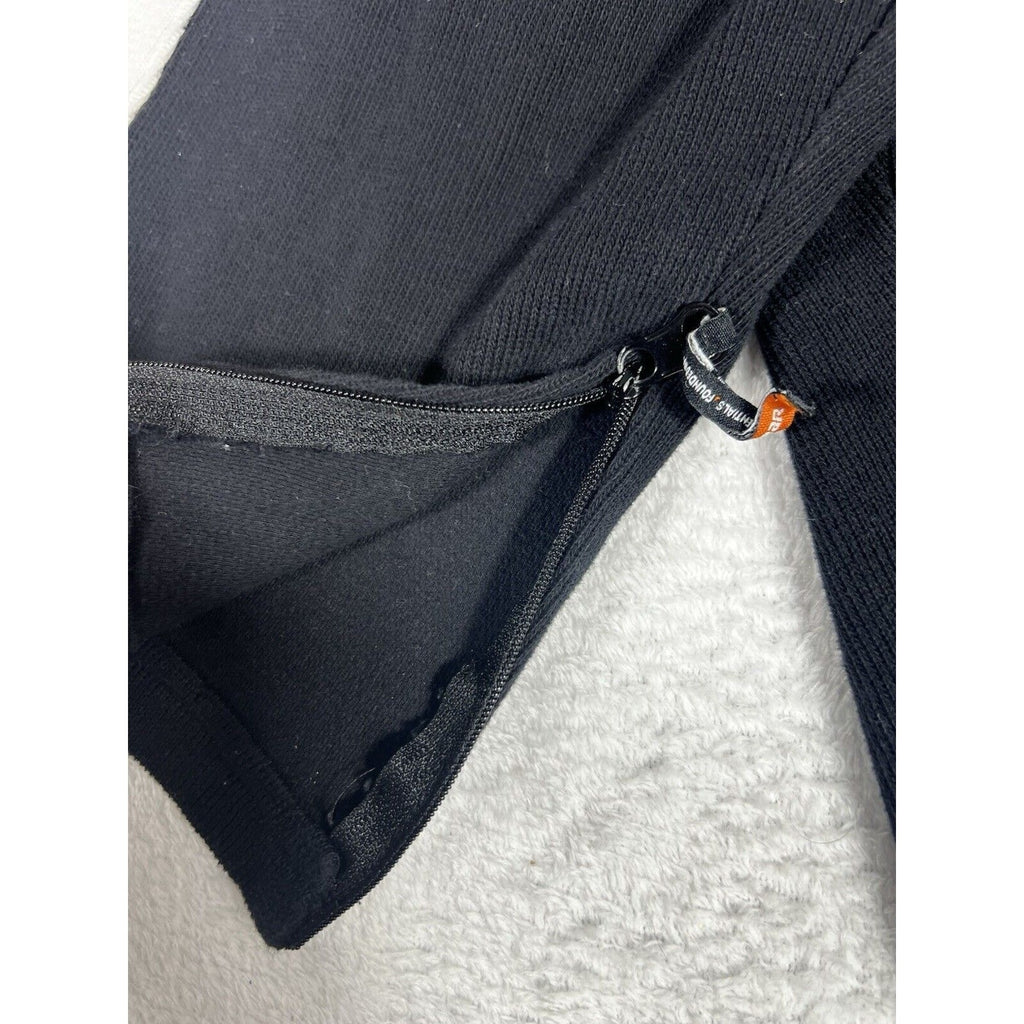 Vtg 2000s Rocawear Black Orange Star Tracksuit Baggy Hip-Hop Y2K Jacket Pants