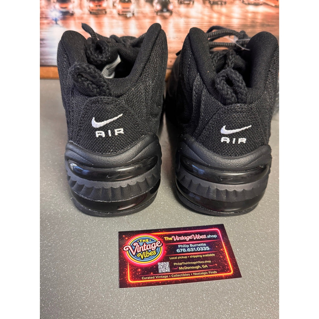Nike X Stussy Air Penny 2 Black DQ5674001 Mens 7.5 Womens 9 Brand New Sealed