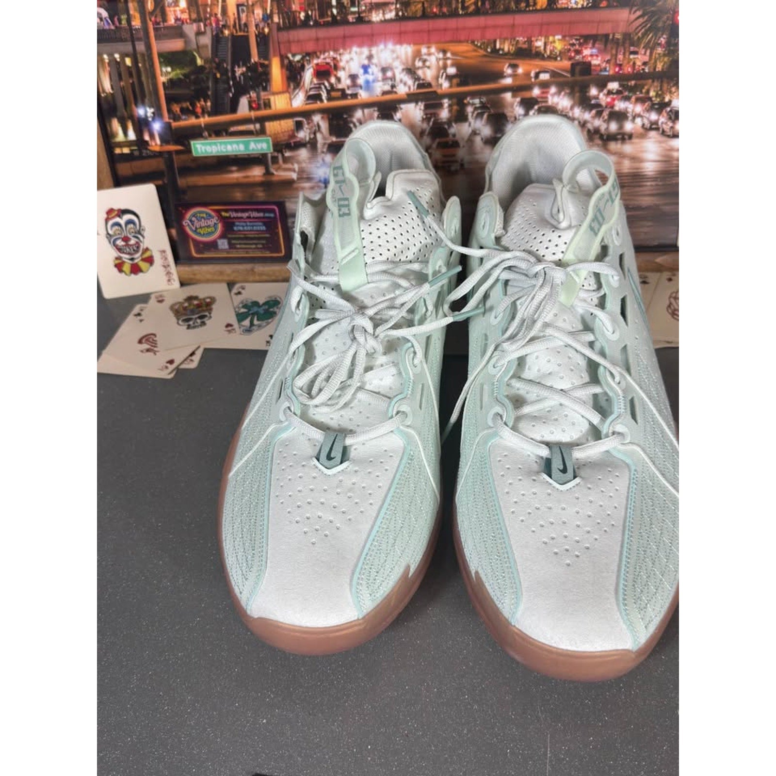 Nike GT Cut 3 Mint Foam Green Gum ZoomX DV2913-300 Size 18 New No Box