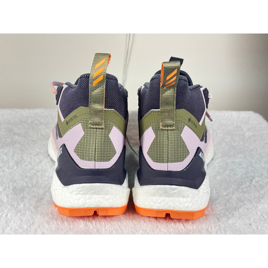 Terrex Free Hiker 2 GTX Green Boost Trail Hiking Shoes IH3531 Women’s 7 Men 5.5