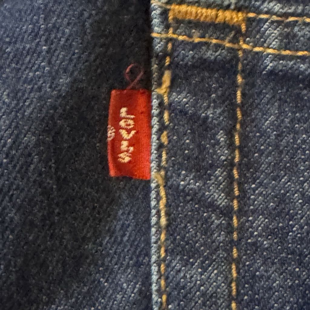 Vtg Men’s Levis 501 Denim Blue Jeans 2007 38x30 Dark Rinse Indigo Button Fly Y2K