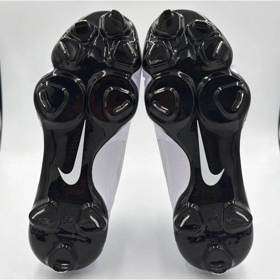 Nike Force Zoom Trout 9 Pro Baseball Cleats White Black FB2907-102 Mens Sz 8 NWT