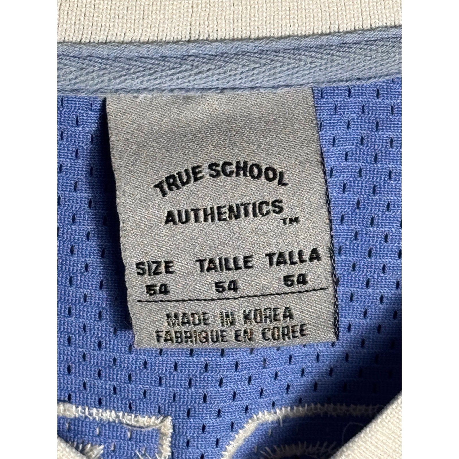 Vintage Michael Jordan UNC North Carolina Tar Heels #23 Jersey Blue Size 54 2XL