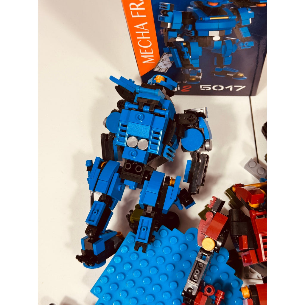 MyBuild Mecha Frame Robot Building Block Lot 7002 Ajax + 5017 Keiji 2 + Multi Mech Bundle