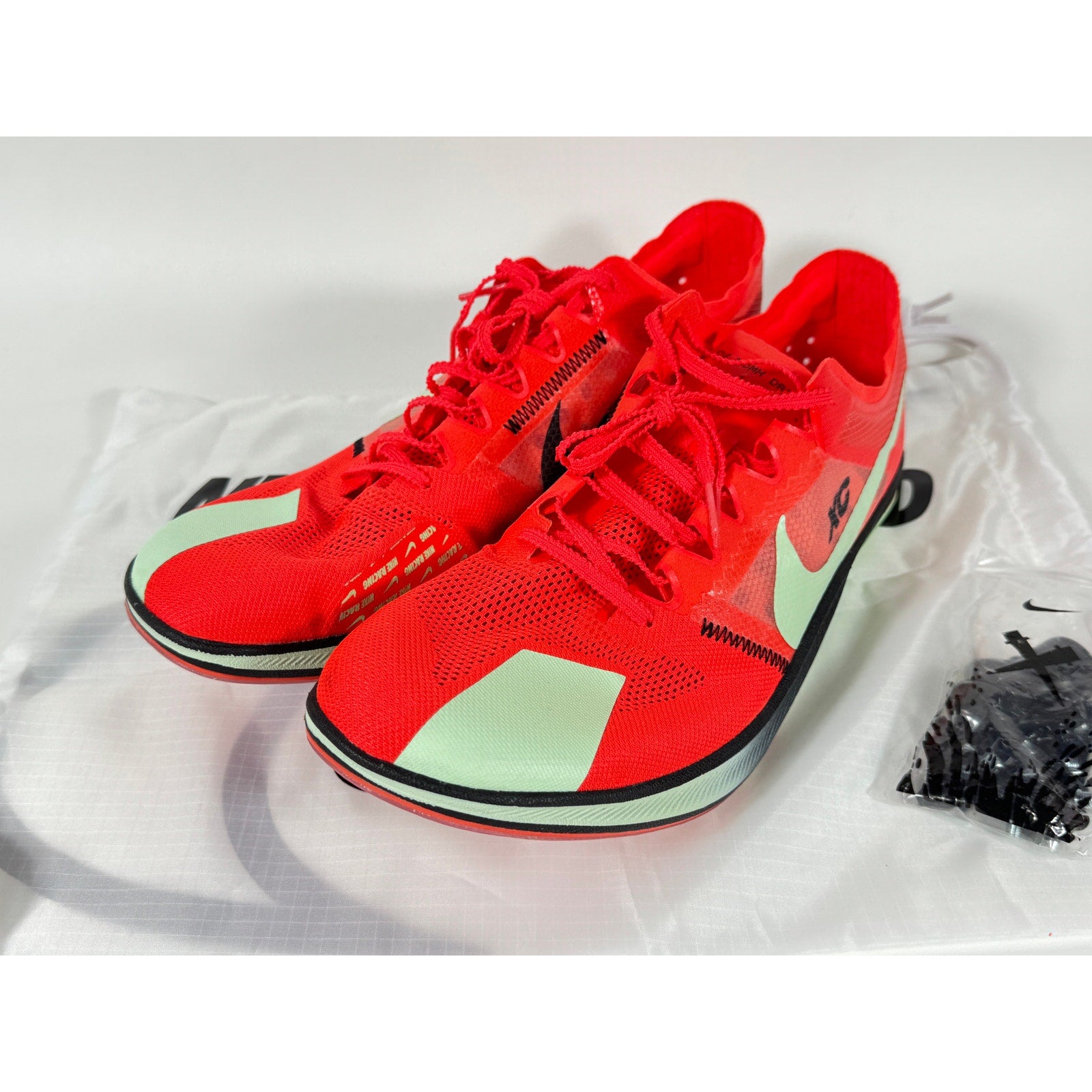 Nike Zoom Rival XC Track and Field Distance Spikes DX7992 600 Volt Red Mens 13