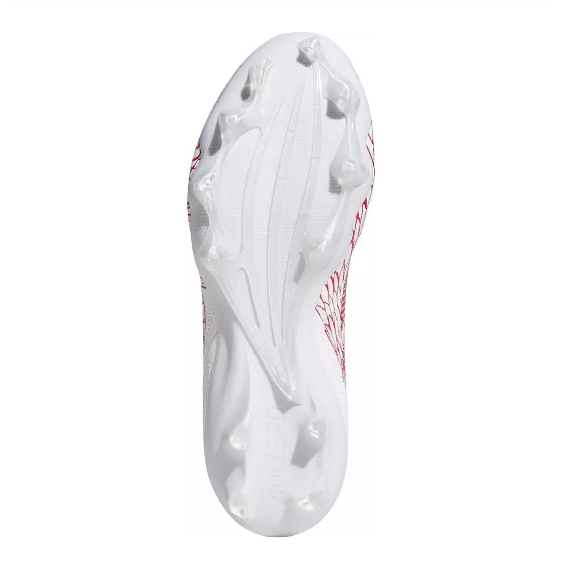 Adidas Adizero Impact Football Cleats White Red IE3976 Men’s 8.5 NWT New