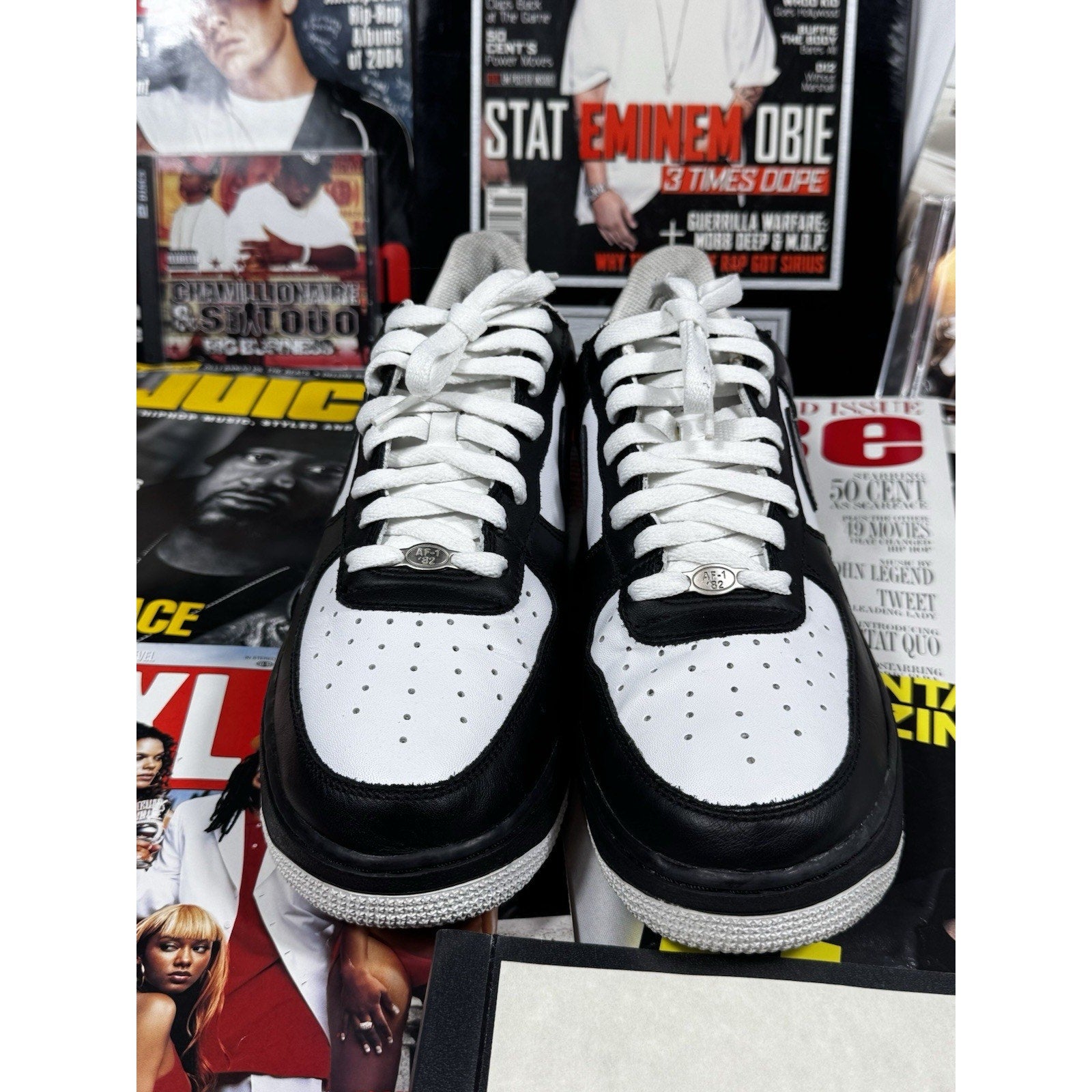 1/50 Nike Air Force 1 Eminem x Shady Records 10.5 2004 Friends & Family Only AF1