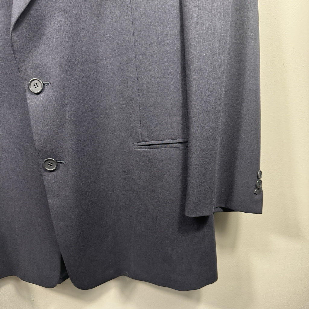 Vtg Giorgio Armani Le Collezioni 44L Blazer Sport Coat 100% Virgin Wool Italy