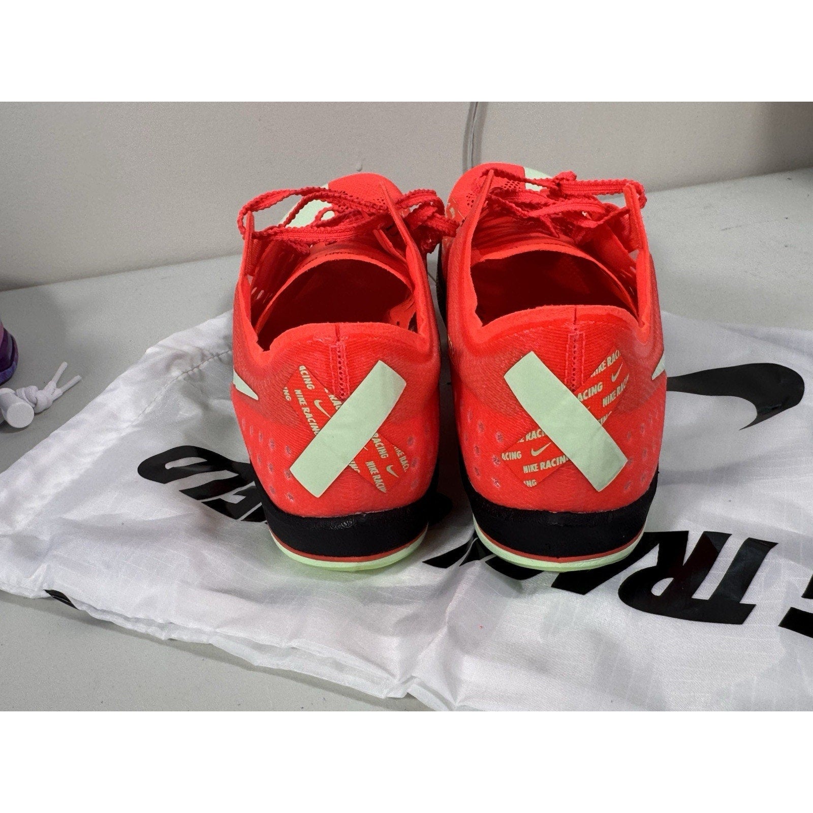 Nike ZoomX Dragonfly XC Cross Country Cleats Crimson Green DX7992-600 Size 10.5