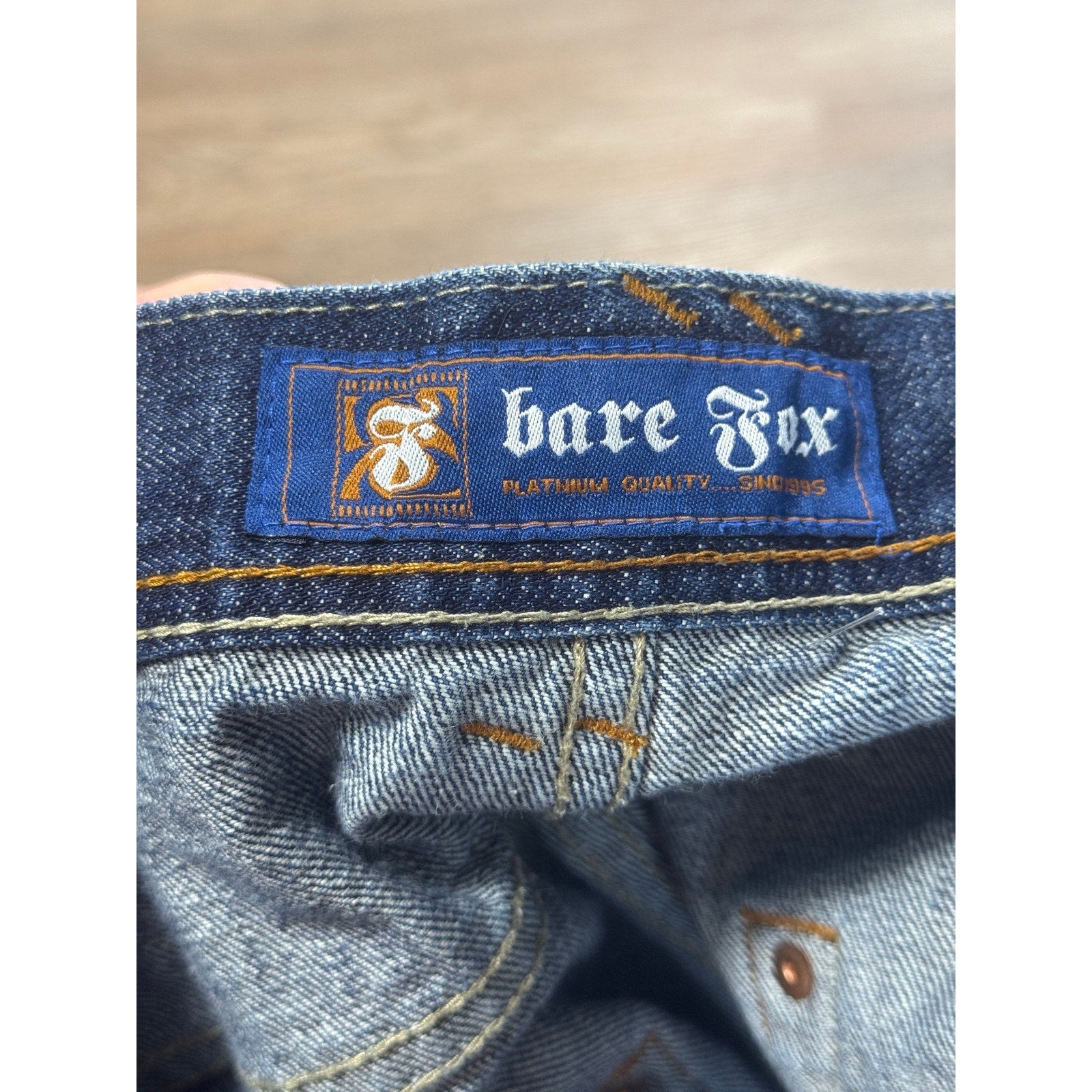 Y2K Bare Fox Urbanfolks Baggy Wide Leg Skater Jeans Men’s 42 x 32 JNCO Style